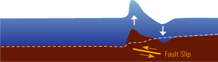 Tsunami Generation. SOURCE: U.S. Geological Survey