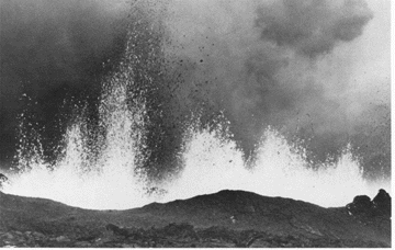 Mauna Loa Volcano, Hawaii, 1950.
 SOURCE: U.S. Geological Survey