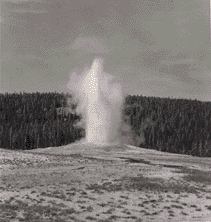 Old Faithful Geyser, Yellowstone National Park, Wyoming. SOURCE: U.S. Geological Survey